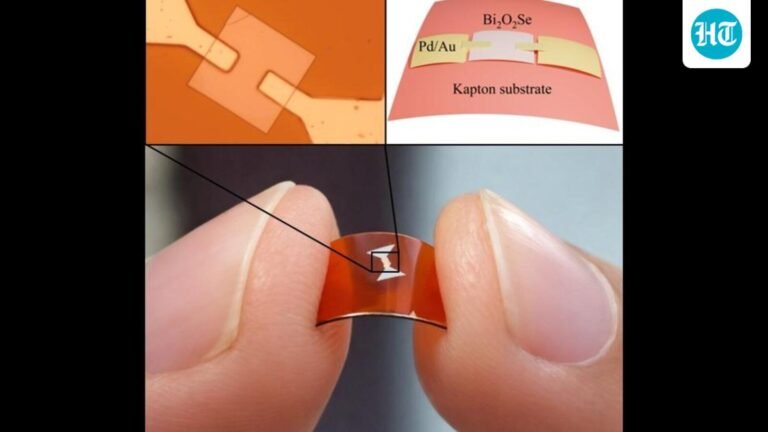 IISER scientists develop ultra-thin electronic devices using novel 2D semiconductor