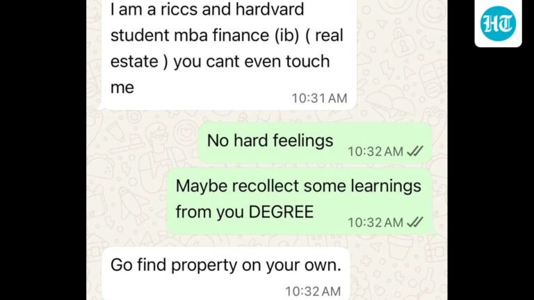 ‘Harvard student’ Pune realtor calls buyer ‘uneducated’ for asking about RERA registration