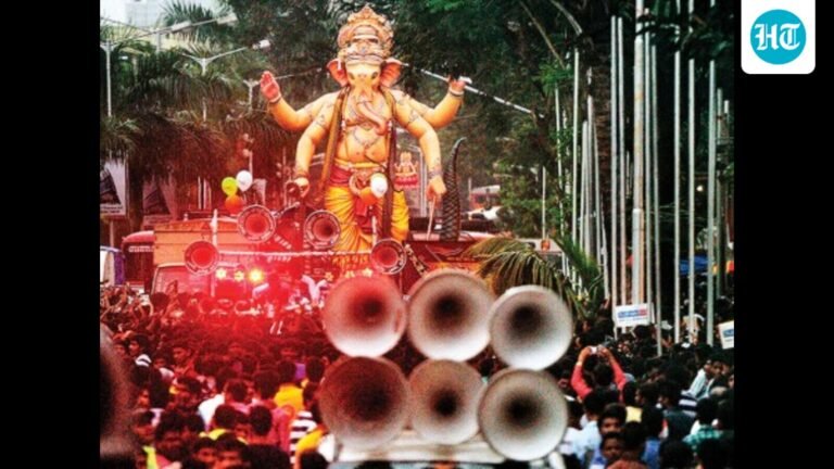 Loudspeakers allowed till midnight on five days during Pune Ganeshotsav